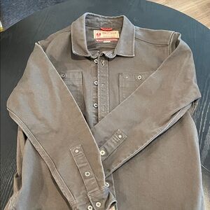 Iron and resin canvas shirt